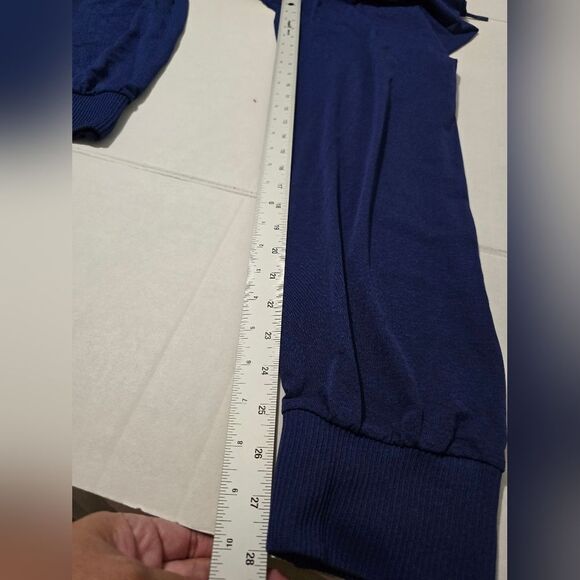 Gymshark Women't Lightweight Jogger Pants In Blue Size Medium - Picture 7 of 14